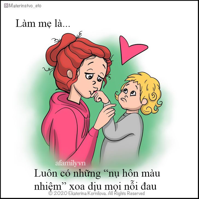"Làm mẹ là..." - bộ tranh định nghĩa về nghề làm mẹ chân thật đến mức ai cũng tìm thấy mình trong đó - Ảnh 4. "Làm mẹ là..." - bộ tranh định nghĩa về nghề làm mẹ chân thật đến mức ai cũng tìm thấy mình trong đó - Ảnh 4.