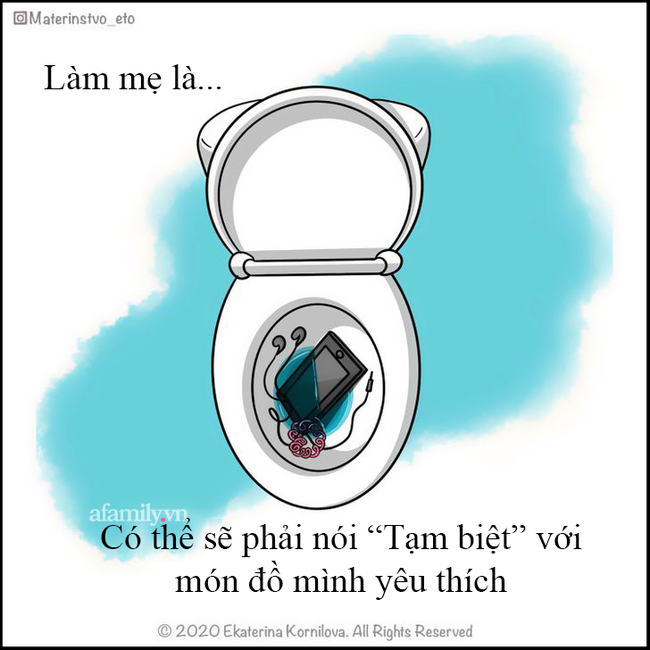 "Làm mẹ là..." - bộ tranh định nghĩa về nghề làm mẹ chân thật đến mức ai cũng tìm thấy mình trong đó - Ảnh 5. "Làm mẹ là..." - bộ tranh định nghĩa về nghề làm mẹ chân thật đến mức ai cũng tìm thấy mình trong đó - Ảnh 5.