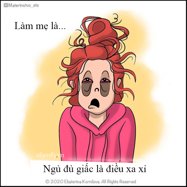 "Làm mẹ là..." - bộ tranh định nghĩa về nghề làm mẹ chân thật đến mức ai cũng tìm thấy mình trong đó - Ảnh 8. "Làm mẹ là..." - bộ tranh định nghĩa về nghề làm mẹ chân thật đến mức ai cũng tìm thấy mình trong đó - Ảnh 8.