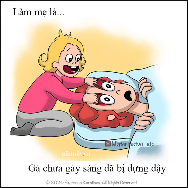 "Làm mẹ là..." - bộ tranh định nghĩa về nghề làm mẹ chân thật đến mức ai cũng tìm thấy mình trong đó - Ảnh 11. "Làm mẹ là..." - bộ tranh định nghĩa về nghề làm mẹ chân thật đến mức ai cũng tìm thấy mình trong đó - Ảnh 11.
