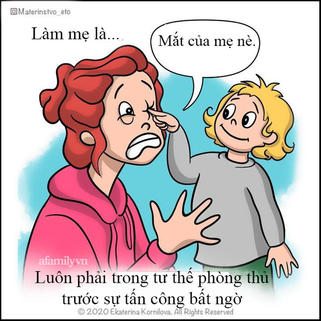 "Làm mẹ là..." - bộ tranh định nghĩa về nghề làm mẹ chân thật đến mức ai cũng tìm thấy mình trong đó - Ảnh 17. "Làm mẹ là..." - bộ tranh định nghĩa về nghề làm mẹ chân thật đến mức ai cũng tìm thấy mình trong đó - Ảnh 17.