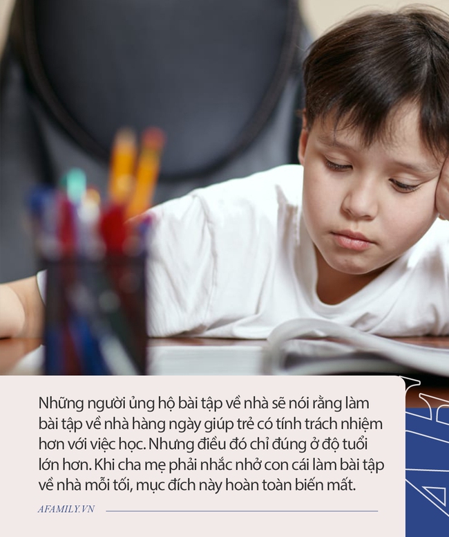 GS Mỹ chỉ ra 5 lý do bài tập về nhà là &quot;vô dụng&quot; với học sinh tiểu học, ai đọc xong cũng gật gù đồng tình - Ảnh 2.