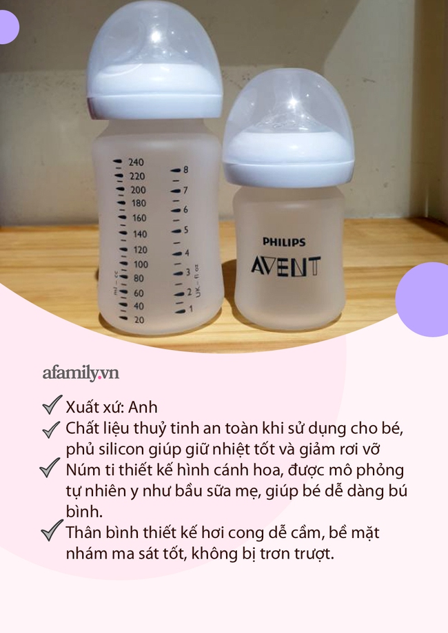 Top 5 bình sữa thủy tinh bọc silicon cho bé vừa an toàn, dễ vệ sinh, mẹ lại không lo độc hại - Ảnh 4. Top 5 bình sữa thủy tinh bọc silicon cho bé vừa an toàn, dễ vệ sinh, mẹ lại không lo độc hại - Ảnh 4.
