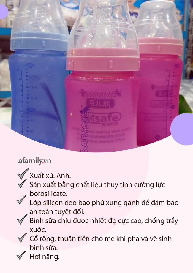 Top 5 bình sữa thủy tinh bọc silicon cho bé vừa an toàn, dễ vệ sinh, mẹ lại không lo độc hại - Ảnh 3. Top 5 bình sữa thủy tinh bọc silicon cho bé vừa an toàn, dễ vệ sinh, mẹ lại không lo độc hại - Ảnh 3.