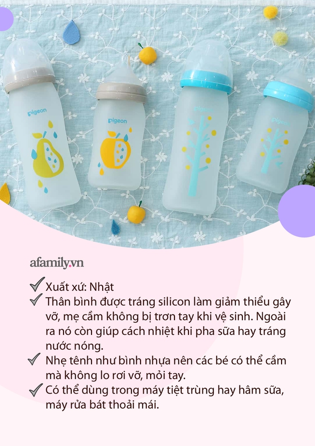 Top 5 bình sữa thủy tinh bọc silicon cho bé vừa an toàn, dễ vệ sinh, mẹ lại không lo độc hại - Ảnh 5. Top 5 bình sữa thủy tinh bọc silicon cho bé vừa an toàn, dễ vệ sinh, mẹ lại không lo độc hại - Ảnh 5.