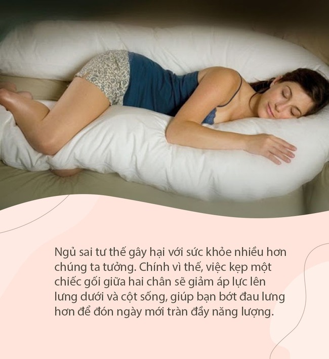 Kẹp gối giữa hai chân rồi đi ngủ, sáng dậy chị em chắc chắn hưởng được 5 lợi ích ngừa bệnh, tốt tựa vị thuốc quý - Ảnh 3.