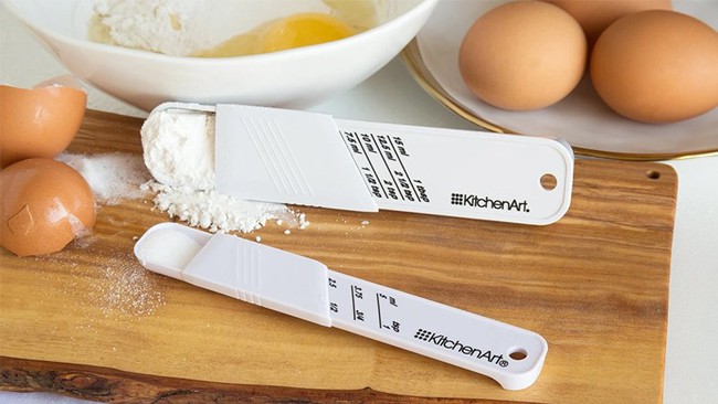 Góc "giải ngố" cho hội gái đoảng đang tập tành vào bếp: Đừng vội đeo tạp dề nếu chưa biết phân biệt các công cụ đong đếm nguyên liệu sau! - Ảnh 4.
