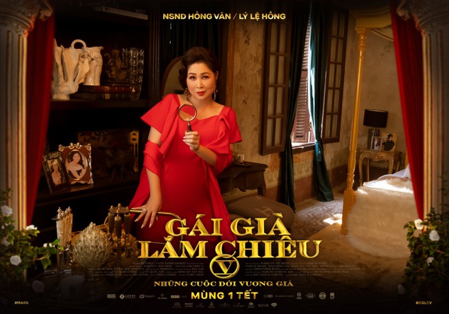 NSND Lê Khanh, NSND Hồng Vân rực rỡ đầy uy quyền trên poster "Gái Già Lắm Chiêu V" - Ảnh 5. NSND Lê Khanh, NSND Hồng Vân rực rỡ đầy uy quyền trên poster "Gái Già Lắm Chiêu V" - Ảnh 5.