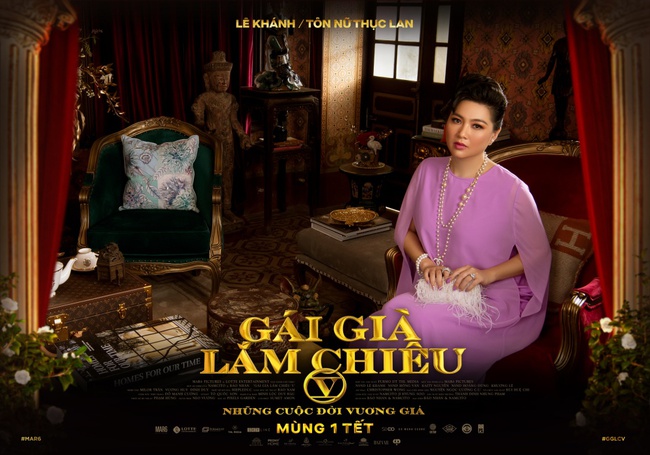 NSND Lê Khanh, NSND Hồng Vân rực rỡ đầy uy quyền trên poster "Gái Già Lắm Chiêu V" - Ảnh 9. NSND Lê Khanh, NSND Hồng Vân rực rỡ đầy uy quyền trên poster "Gái Già Lắm Chiêu V" - Ảnh 9.