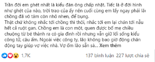Chồng kể lại tội ác của vợ: `` Vợ con như người khác '' thì tái mặt trước phản ứng của chị, nhất là Chồng kể lại tội ác của vợ: `` Vợ con như người khác '' thì tái mặt trước phản ứng của chị, nhất là