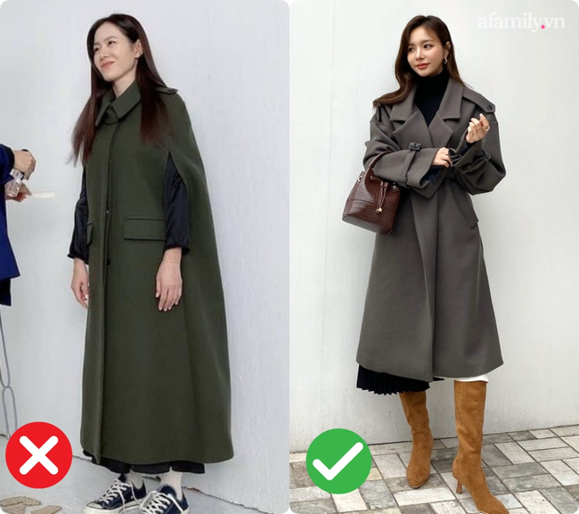 Nhìn chị đẹp Son Ye Ji mà rút kinh nghiệm: Với áo khoác dáng dài, luôn có quy tắc &quot;3 KHÔNG&quot; để tránh việc thân hình nhìn béo tròn một mẩu khi mặc - Ảnh 7.