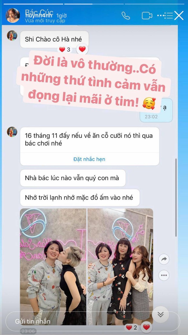 Quang Hải vừa dính nghi vấn có người mới, Huỳnh Anh liền đăng tin nhắn được chính mẹ bạn trai cũ xác nhận mối quan hệ vô cùng thân thiết - Ảnh 1.