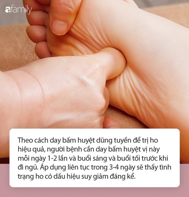 Trị ho dứt điểm sau một đêm nhờ day bấm đúng điểm vàng này, mùa đông rồi mà không biết thì quá tiếc - Ảnh 1.