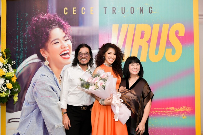 Dàn sao "khủng" đến chúc mừng con gái út Cẩm Vân - Khắc Triệu ra mắt MV - Ảnh 4. Dàn sao "khủng" đến chúc mừng con gái út Cẩm Vân - Khắc Triệu ra mắt MV - Ảnh 4.