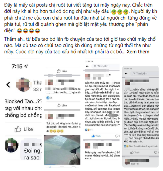 Diễn biến tiếp theo vụ "cháu cướp chồng dì ruột": Cô vợ đăng bài tố cả chị gái mình và loạt "thâm cung bí sử" của gia đình được phơi bày - Ảnh 3. Diễn biến tiếp theo vụ "cháu cướp chồng dì ruột": Cô vợ đăng bài tố cả chị gái mình và loạt "thâm cung bí sử" của gia đình được phơi bày - Ảnh 3.