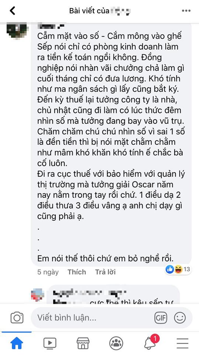 Nghề kế toán chẳng khác gì làm dâu trăm họ, bị sếp hắt hủi, đồng nghiệp xa lánh là chuyện như cơm bữa! - Ảnh 5.