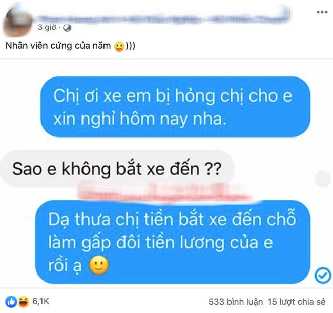 Màn đối đáp của nhân viên với sếp khá &quot;cục súc&quot;, anh chàng tưởng được tung hô ai ngờ bị dân mạng ném đá không thương tiếc - Ảnh 1.