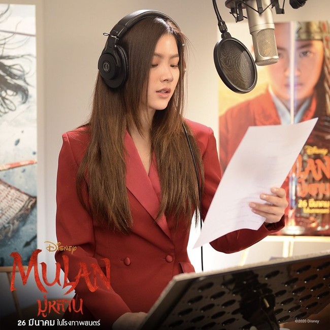 Baifern Pimchanok lồng tiếng &quot;Mulan&quot;, nhan sắc đỉnh cao đẹp không thua kém Lưu Diệc Phi  - Ảnh 5.