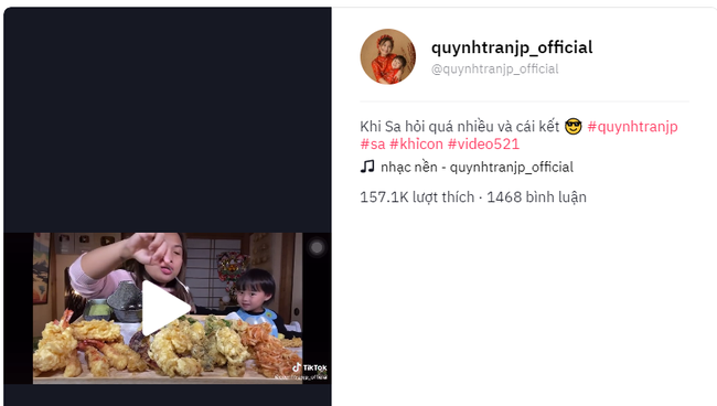 "Quậy" tới bến kh&ocirc;ng cho mẹ ăn, nh&oacute;c Sa gặp c&aacute;i kết bất ngờ v&igrave; nhắng nh&iacute;t hỏi Quỳnh Trần JP qu&aacute; nhiều - Ảnh 4.