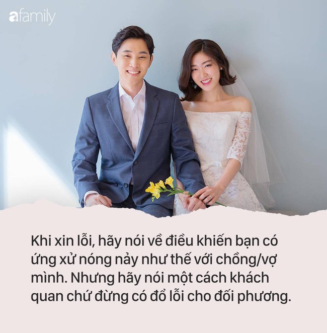 Những cách làm hòa sau xích mích hôn nhân: Đôi khi lời xin lỗi có thể hóa giải tất cả mọi thứ nhưng nói thế nào cũng cần phải học - Ảnh 2.