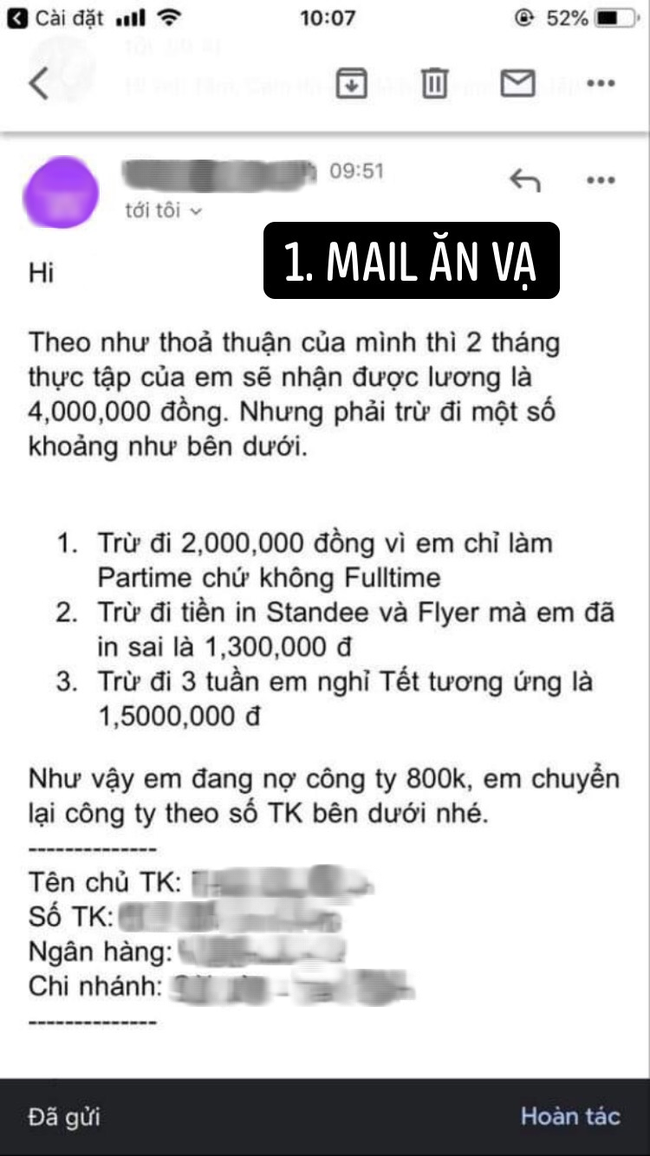 Một công ty quỵt lương thực tập sinh, ăn vạ bắt đền tiền vì lý do không chính đáng khiến cư dân mạng bất bình, đáng chú ý là hành động xử lý khủng hoảng đằng sau - Ảnh 2.