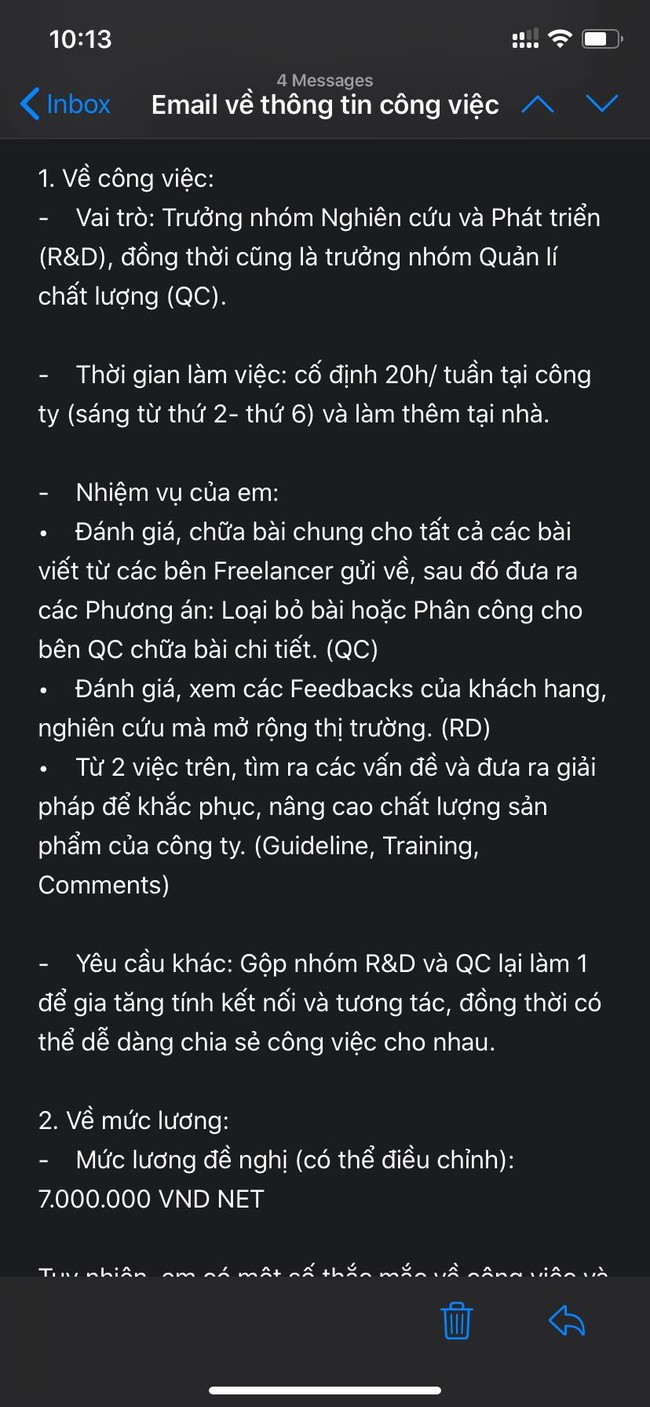 Dân mạng xôn xao vì lùm xùm của một start-up làm việc thiếu chuyên nghiệp và minh bạch, Founder gọi nhân viên là &quot;bọn&quot; - Ảnh 2.