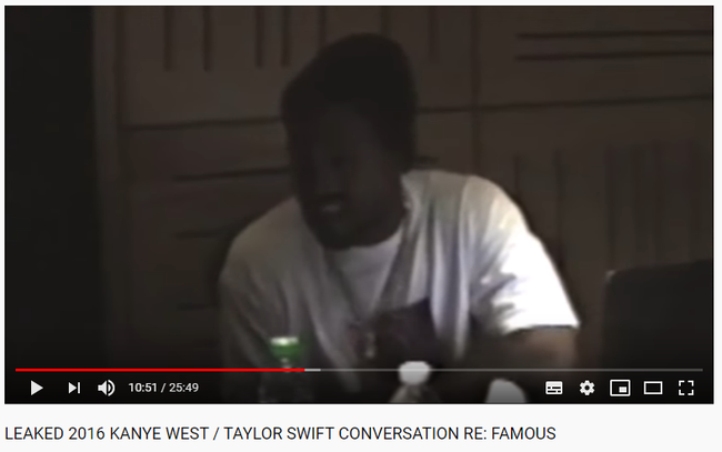 Hé lộ cuộc điện thoại về MV &quot;Famous&quot; gây tranh cãi một thời cho thấy bộ mặt thật của Kanye West, hóa ra những ai từng gọi Taylor Swift là rắn độc nợ cô ấy  1 lời xin lỗi - Ảnh 2.