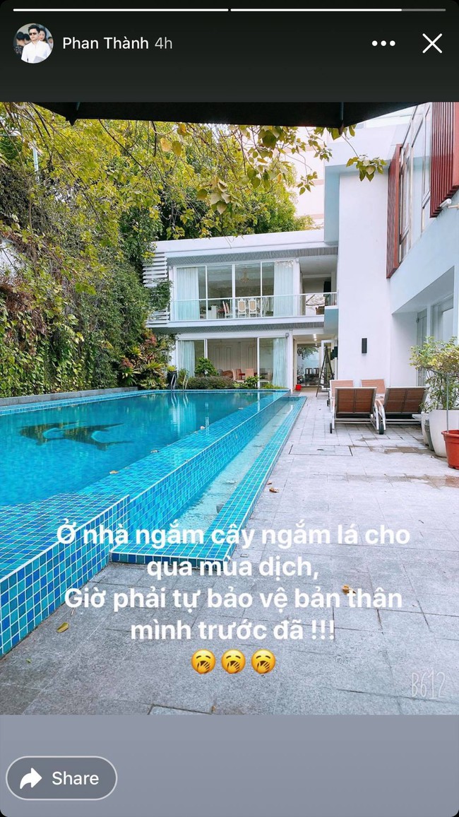 Là đại gia nhưng sống khá kín tiếng, thiếu gia Phan Thành lần đầu hé lộ cơ ngơi biệt phủ đẹp như resort khiến dân tình choáng váng - Ảnh 2.