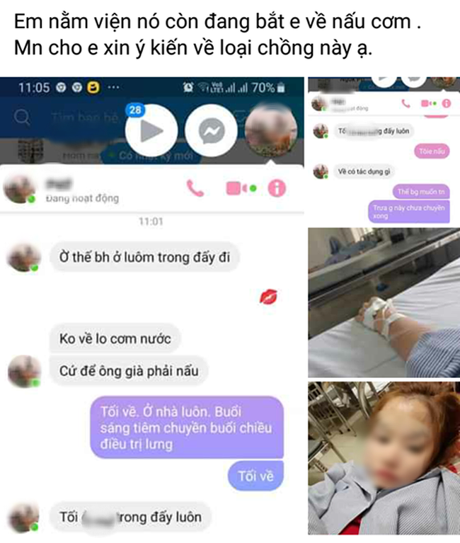 Vợ nằm viện cấp cứu, chồng bắt về nấu cơm cho bố mẹ khiến d&acirc;n t&igrave;nh bức x&uacute;c tư vấn c&aacute;ch "nhanh-gọn-chất" - Ảnh 1.