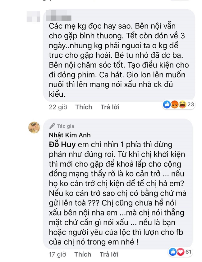 Mới bước đầu giành được quyền nuôi con, Nhật Kim Anh đã phải &quot;nổi đóa&quot; vì chuyện liên quan đến gia đình chồng cũ - Ảnh 3.