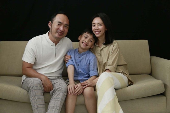 Lần đầu lên truyền hình, con trai Thu Trang - Tiến Luật kể ước mơ làm bộ đội bảo vệ đất nước - Ảnh 3.
