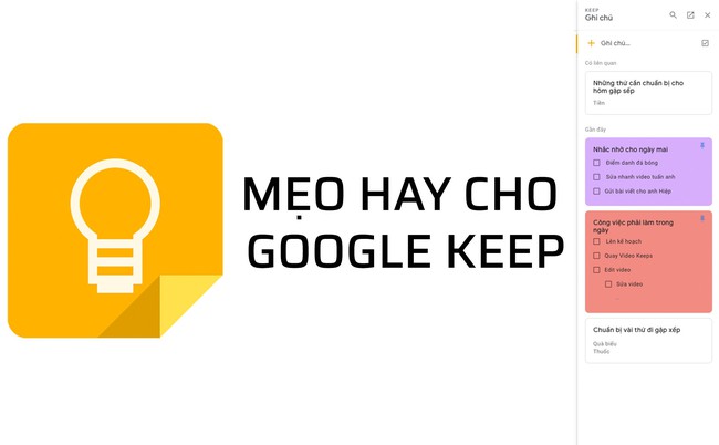 Mẹo làm việc cực hay với Google Keep mà chị em công sở cần nắm rõ để làm việc hiệu quả hơn! - Ảnh 1.