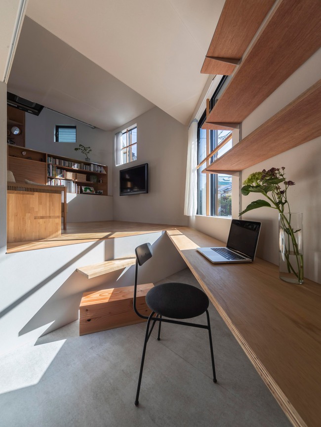 Ngôi nhà ở Takatsuki được thiết kế siêu độc đáo nằm trong 16 tầng hình học - Ảnh 3.