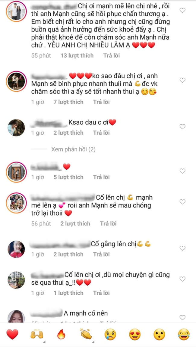 Rũ bỏ lớp áo &quot;công chúa&quot; mau nước mắt, vợ Duy Mạnh đăng đàn động viên chồng trên Insta được nhiều người khen biết lo cho gia đình - Ảnh 2.