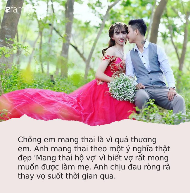Người đàn ông Việt Nam mang thai thay vợ tiết lộ &quot;chuyện giường chiếu&quot;, người vợ xúc động tâm sự: &quot;Chỉ chờ ngày bố tròn con vuông&quot; - Ảnh 2.