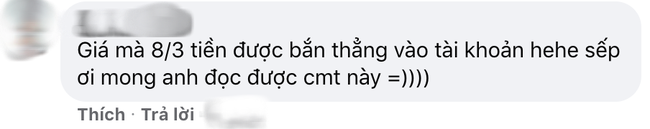 Khảo sát: 3 thứ chị em công sở muốn được tặng dịp 8/3, đứng thứ nhất là lương thưởng, điều số hai sẽ khiến cánh đàn ông ngã ngửa! - Ảnh 4. Khảo sát: 3 thứ chị em công sở muốn được tặng dịp 8/3, đứng thứ nhất là lương thưởng, điều số hai sẽ khiến cánh đàn ông ngã ngửa! - Ảnh 4.
