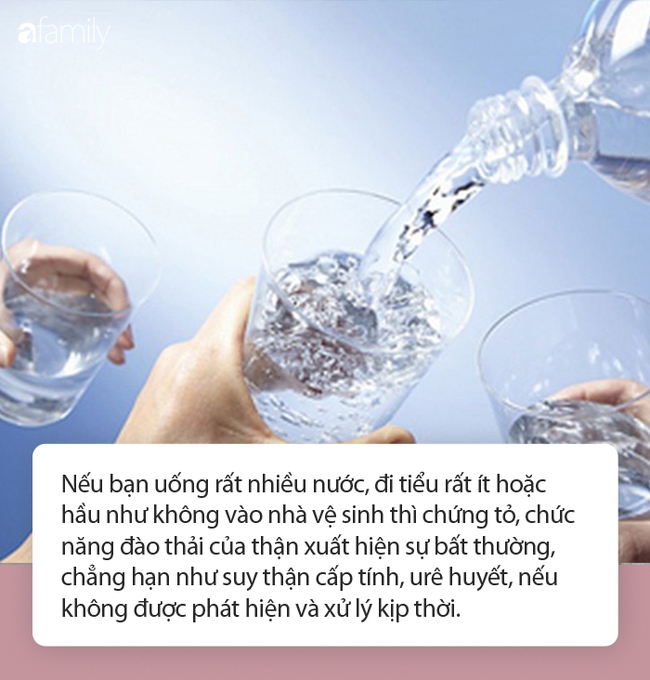 Bất kể đàn ông hay phụ nữ có tuổi thọ ngắn, khi uống nước sẽ xuất hiện 3 tín hiệu này - Ảnh 1.