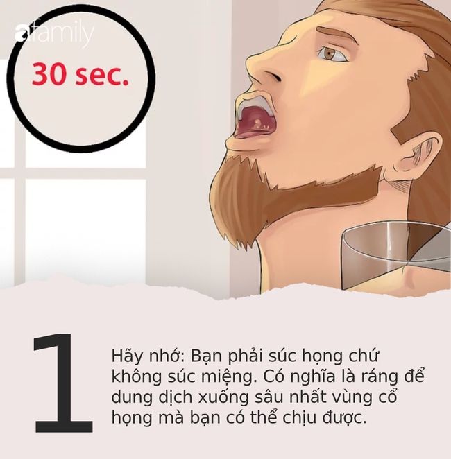 Súc họng đúng cách để tránh nhiễm bệnh cũng như lây truyền Covid-19 cho người khác: Chuyên gia khuyến cáo 5 nguyên tắc quan trọng cần phải nhớ! - Ảnh 3.