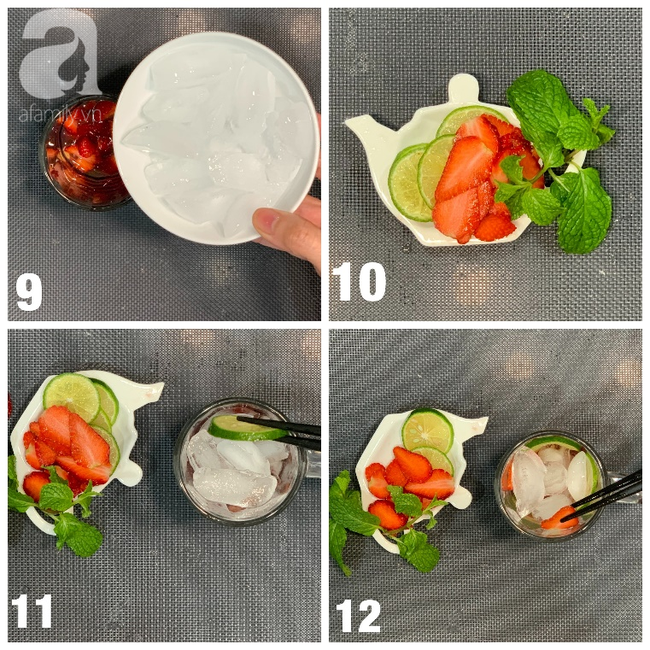 Tự pha chế nước l&ecirc;n men vị d&acirc;u &uacute;p ngược uống ngon m&agrave; đăng h&igrave;nh sống ảo "xịn đ&eacute;t" - Ảnh 4.