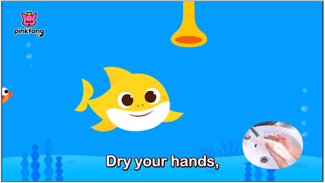 Bố mẹ cho con xem bài hát &quot;Baby Shark&quot; phiên bản rửa tay này, đảm bảo trẻ nào cũng biết rửa tay đúng cách - Ảnh 6.