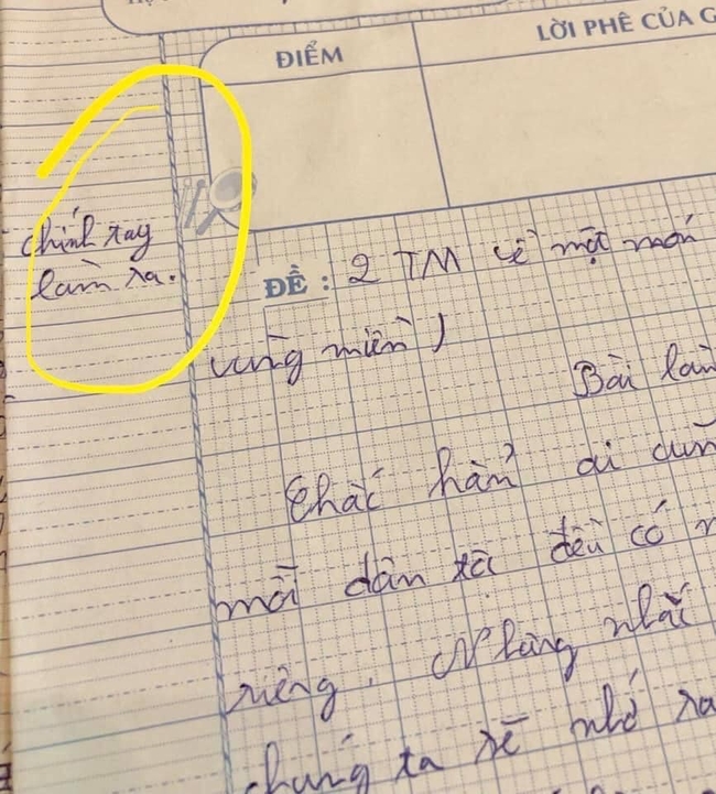 Cô dặn làm văn không được chép lại bài tham khảo, học sinh liền nhắn với cô một câu mà gây bão mạng xã hội - Ảnh 1.