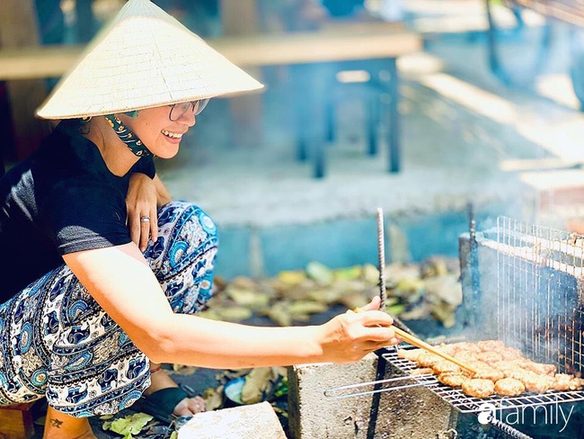 Chuỗi ngày nghỉ dịch về quê làm vườn, vừa nằm nghe tiếng chim vừa học bài của gia đình Sài Gòn - Ảnh 3.