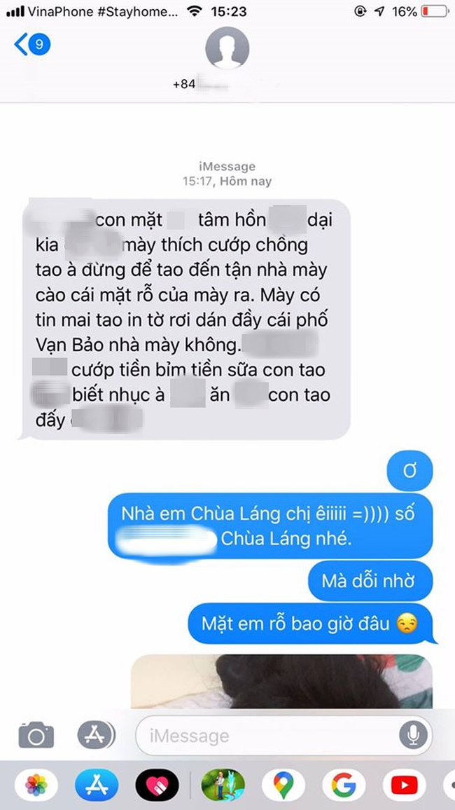 Bị nhắn tin đánh ghen còn bị chê mặt rỗ, cô gái đã có pha &quot;dằn mặt&quot; cực đỉnh khiến đối phương phải rút lui và xin lỗi - Ảnh 1.