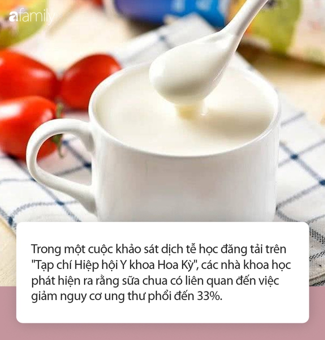 Không chỉ giảm nguy cơ mắc ung thư phổi tới 33%, ăn sữa chua còn đem lại những công dụng siêu tuyệt vời này! - Ảnh 1. Không chỉ giảm nguy cơ mắc ung thư phổi tới 33%, ăn sữa chua còn đem lại những công dụng siêu tuyệt vời này! - Ảnh 1.