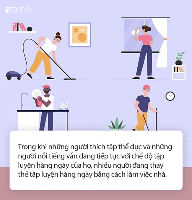 Cách ly xã hội đang gây ảnh hưởng sức khỏe thể chất: Cứ làm đều đặn những công việc nhà này thì chẳng có gì bạn phải bận tâm! - Ảnh 1.