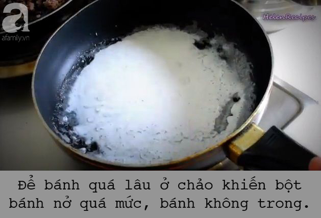 Để làm bánh cuốn bằng chảo chống dính hoàn hảo, nhất định phải tránh 5 sai lầm này - Ảnh 4.