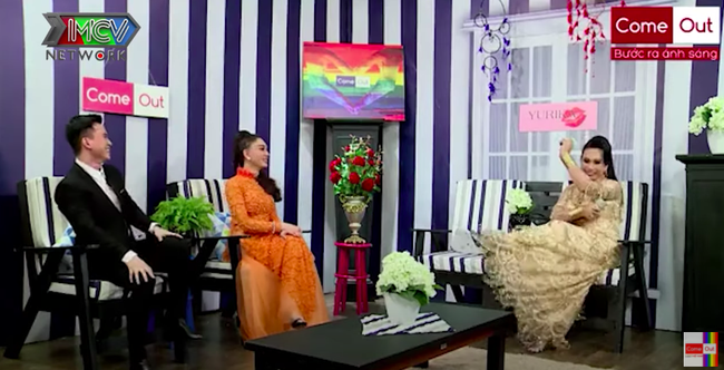 Cô Minh Hiếu - nữ bán hàng online hot nhất MXH đeo 20 cây vàng đi quay show &quot;Come out&quot; chuyển giới với Lâm Khánh Chi - Ảnh 4.