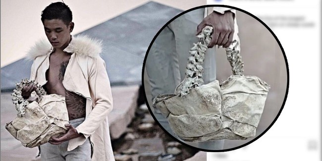 Sử dụng xương sống của trẻ em để làm quai túi xách, nhà thiết kế thời trang nổi tiếng bị cộng đồng mạng 