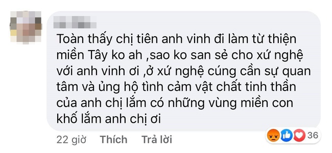 Công Vinh bị mỉa mai lo làm từ thiện miền Tây mà không thấy về Nghệ An giúp đỡ, Thủy Tiên chỉ hành động nhẹ nhàng mà thuyết phục - Ảnh 4.