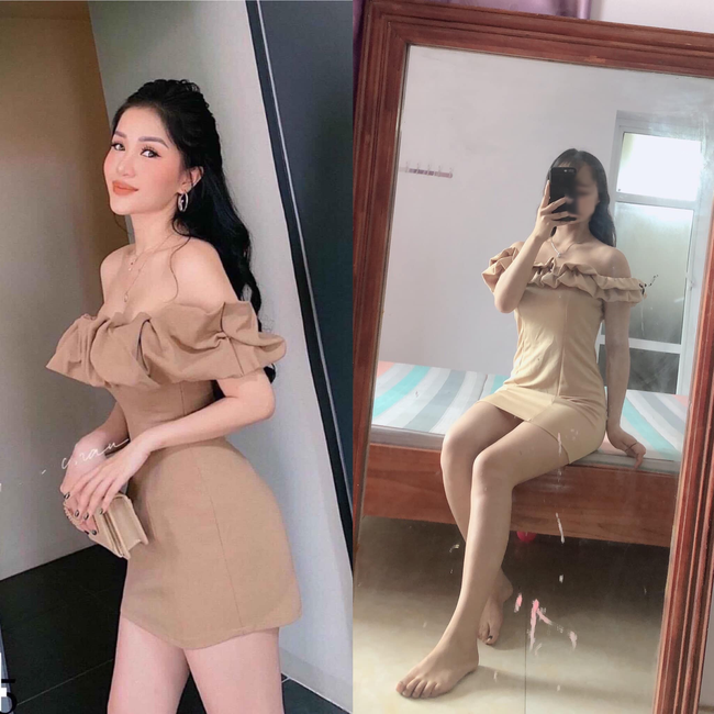 Đặt mua chiếc váy cổ bèo trên mạng, được shop cam kết y hình, cứ tưởng xinh đẹp lộng lẫy ai ngờ &quot;ngã ngửa&quot; khi nhận về hàng thật - Ảnh 3.